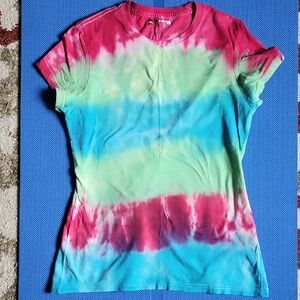 Danskin Now Tie-Dye Women's Top - Multicolor
